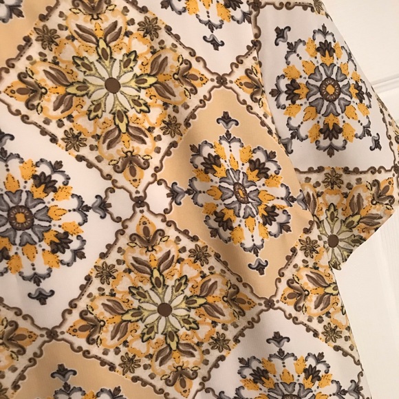 Lulus Yellow Print Shift Dress - Picture 5 of 6